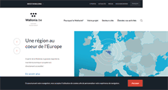 Desktop Screenshot of investinwallonia.be